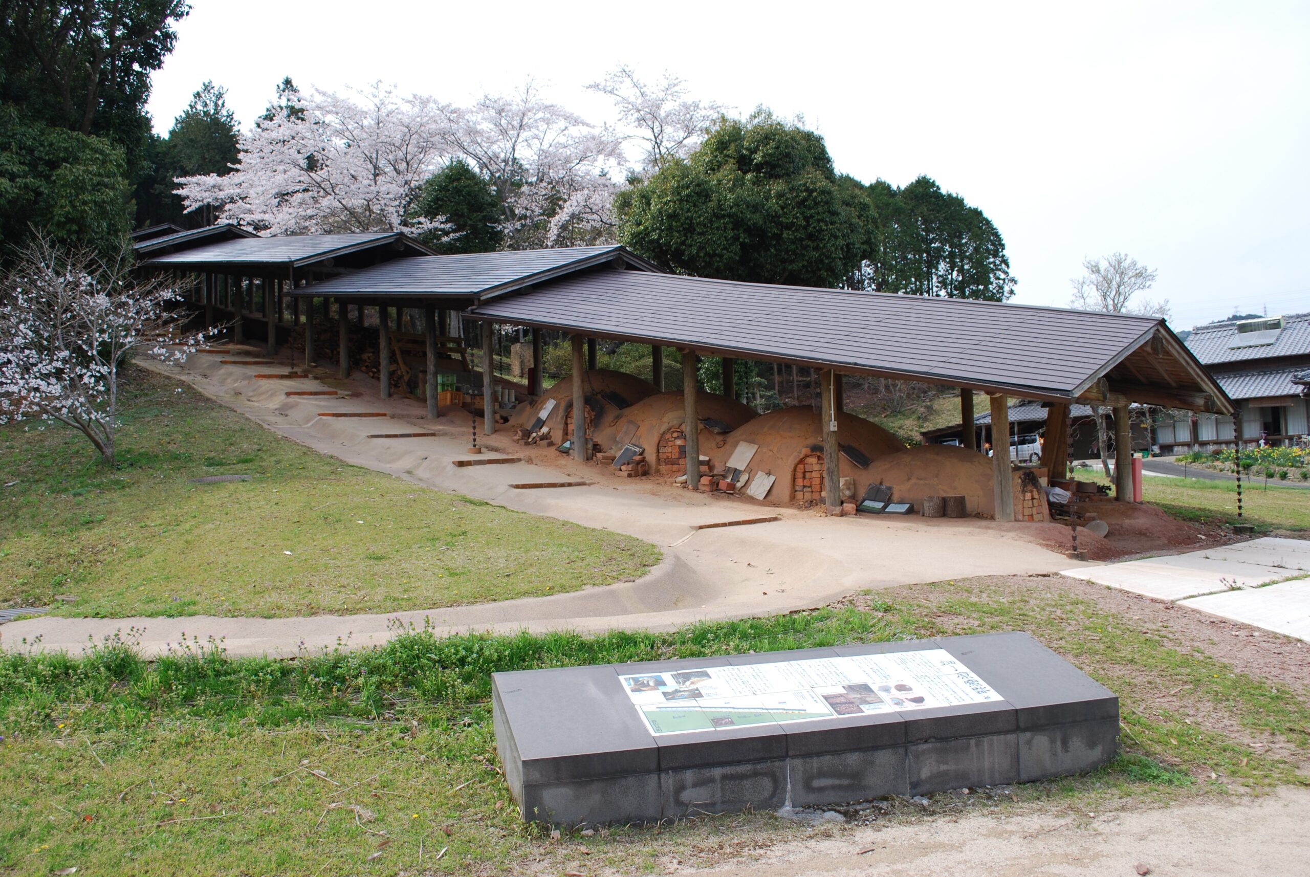 登り窯跡を活かしたイベント（畑ノ原窯跡）