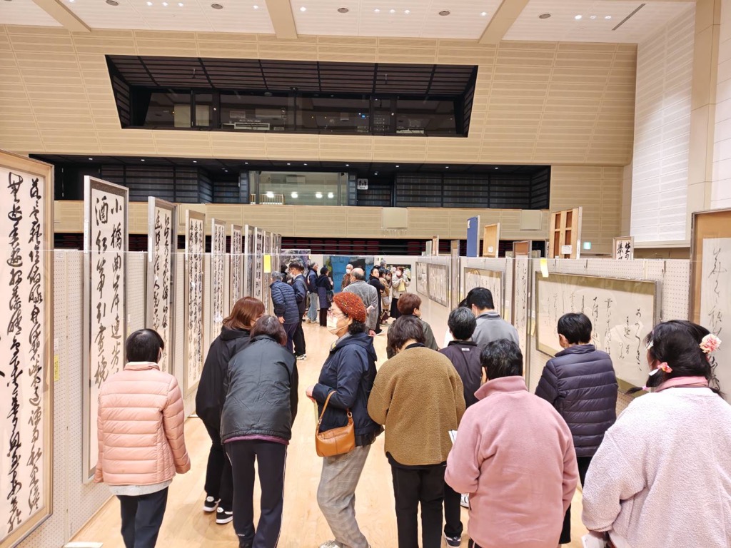 第20回雲仙市美術展覧会の様子